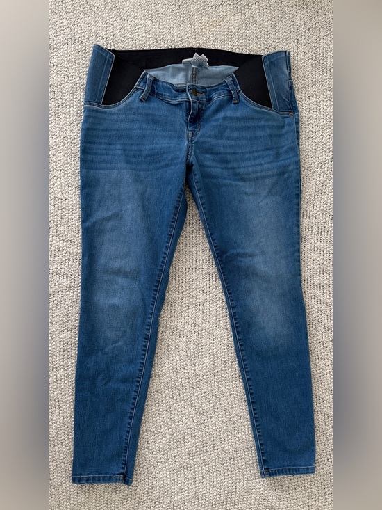 Pants - Isabel Maternity Jegging Jeans Size 8/29R Skinny Medium Wash Stretch Belly Band